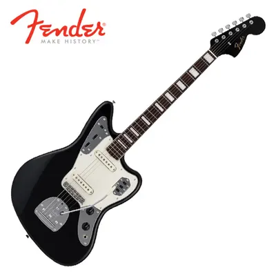 Fender JAPAN TRADITIONAL II Late 60S Jaguar RW Black (538-4600-306)