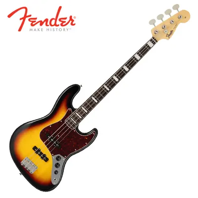 Fender JAPAN TRADITIONAL II Late 60s Jazz Bass RW 3-Tone Sunburst (538-2300-300)