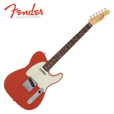 Fender JAPAN TRADITIONAL II Late 60s Telecaster Custom RW Fiesta Red (538-0300-340)