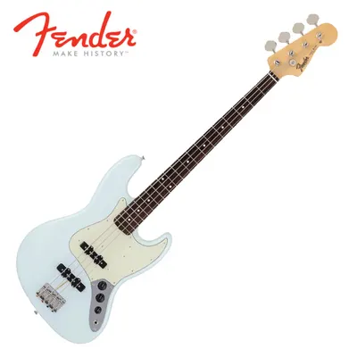 Fender JAPAN TRADITIONAL II 60s Jazz Bass RW Sonic Blue (538-2100-372)
