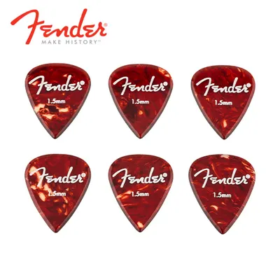 Fender 펜더 피크 Aero Acrylic Picks 6-Pack 1.5mm (198-6351-002)
