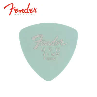 Fender 펜더 피크 346 Dura-Tone 46 Delrin Picks Daphne Blue 46mm 12-Pack (198-7346-700)
