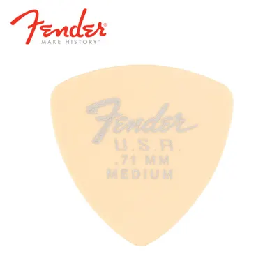 Fender 펜더 피크 346 Dura-Tone 71 Delrin Picks Olympic White 71mm 12-Pack (198-7346-800)