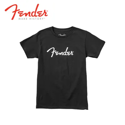 Fender 펜더 Spaghetti Logo T-Shirt Black (사이즈 선택 가능)