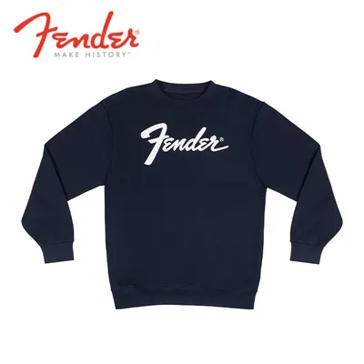 Fender 펜더 티셔츠 Transition Logo Sweatershirt Navy (사이즈 선택 가능)