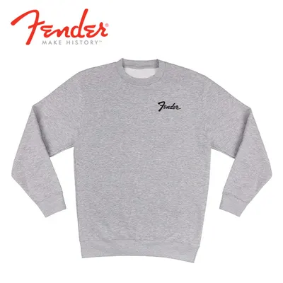 Fender 펜더 티셔츠 SM Transition Logo Sweatshirt Athletic Gray (사이즈 선택 가능)