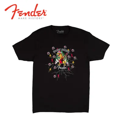 Fender 펜더 티셔츠 2025 Ugly Christmas Dinosaur Tee (사이즈 선택 가능)