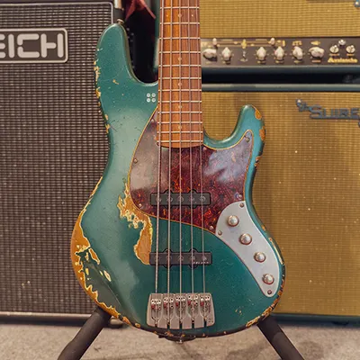 Sandberg 샌드버그 베이스기타 California TT5 (British Racing Green Masterpiece Aged)