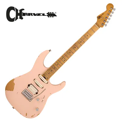 Charvel 샤벨 일렉기타 Rick Graham Signature Pro-Mod DK24 2PT MPL Shell Pink (296-9113-319)