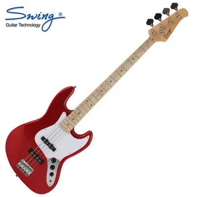 Swing 스윙 베이스기타 Jazz King Metallic Red (M)