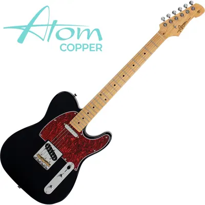 Atom 아톰 일렉기타 Copper Black (메이플 지판)