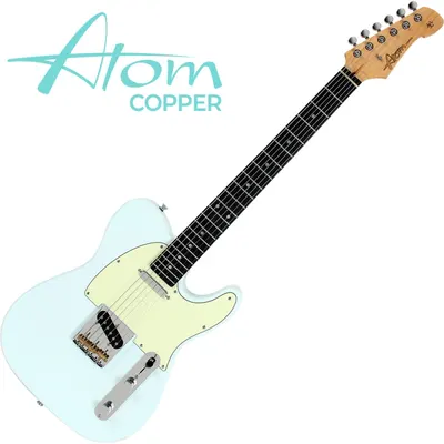 Atom 아톰 일렉기타 Copper Sonic Blue (리치라이트 지판)