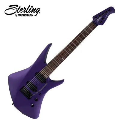 Sterling by MusicMan 일렉기타 Kaizen 7 Fire Mist Purple Satin