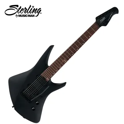 Sterling by MusicMan 일렉기타 Kaizen 7 Stealth Black