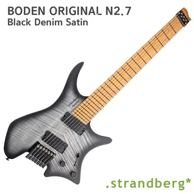 Strandberg 스트랜드버그 일렉기타 Bodern Original N2.7 Black Denim Burst Satin 7현