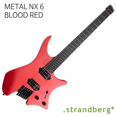 Strandberg 스트랜드버그 일렉기타 Metal NX6 Blood Red