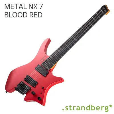 Strandberg 스트랜드버그 일렉기타 Metal NX7 Blood Red 7현