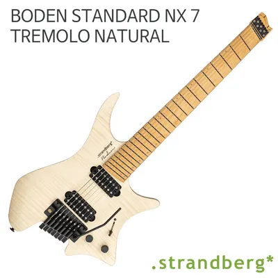 Strandberg 스트랜드버그 일렉기타 Bodern Standard NX7 Tremolo Natural