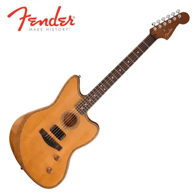 Fender IDN Acoustasonic Standard Jazzmaster Aged Natural (097-3133-534)