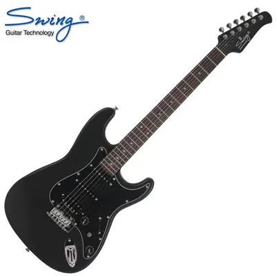 Swing 스윙 일렉기타 S-100 EX Matt Black (R)