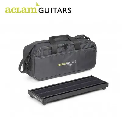 Aclam 페달보드 & 케이스 Evo Track XS1 - Free Routing Grey & Soft Case (42 x 15cm)
