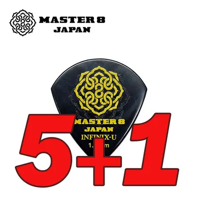 MASTER 8 JAPAN 피크 Infinix-U Hard Polish Hard Grip Jazz 1.0mm