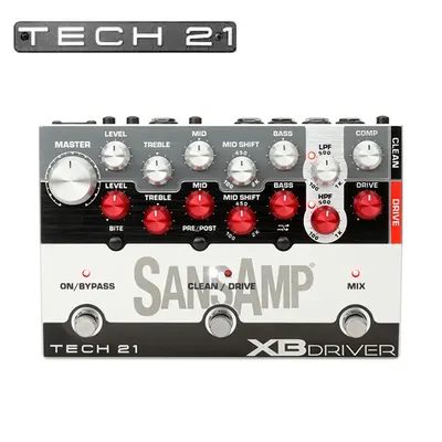 Tech21 이펙터 산스앰프 SansAmp XB Driver