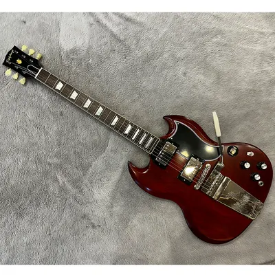 Epiphone 에피폰 일렉기타 1964 SG Standard with Maestro Vibrola Reissue Cherry Red (ECSGR4CHNH1)