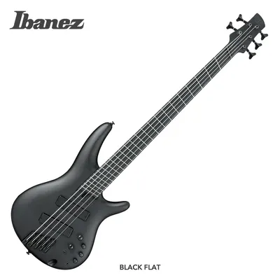 Ibanez 아이바네즈 5현 베이스기타 SRMS625EX Black Flat