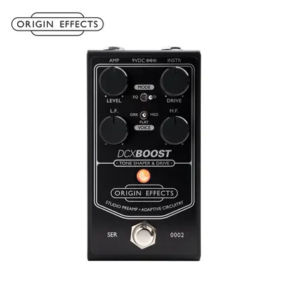 OriginEffects 이펙터 DCX BOOST BLACK EDITION (기타용)