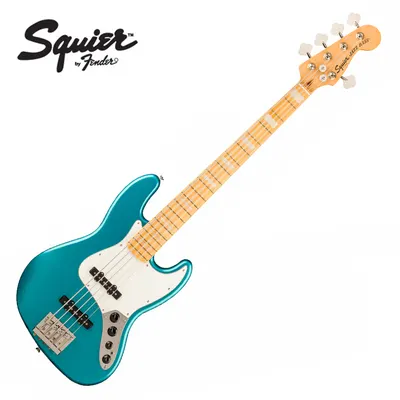 Squier 스콰이어 5현 베이스 기타 Classic Vibe Active 70s Jazz Bass V Ocean Turquoise (037-4553-508)