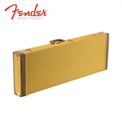 Fender 펜더 일렉기타 케이스 Classic Series Wood Cases Stratocaster/Telecaster Tweed (099-6106-300)