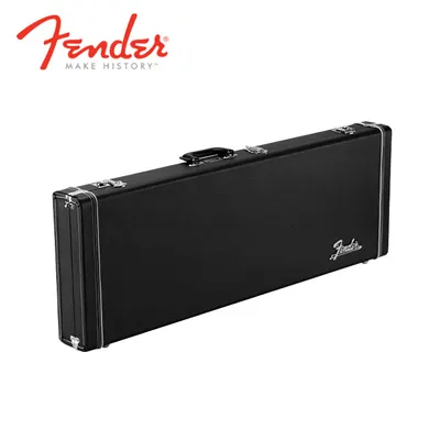 Fender 펜더 일렉기타 케이스 Classic Series Wood Cases Stratocaster/Telecaster Black (099-6106-306)
