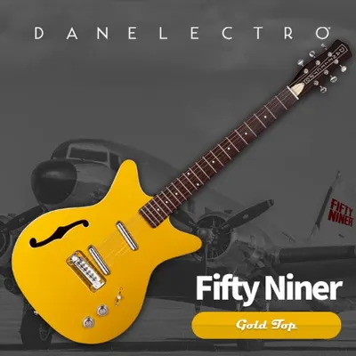 Dan Electro 댄 일렉트로 일렉기타 Fifty Niner (Gold Top)