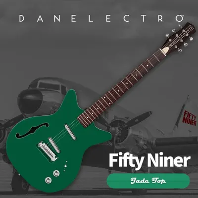 Dan Electro 댄 일렉트로 일렉기타 Fifty Niner (Jade Top)