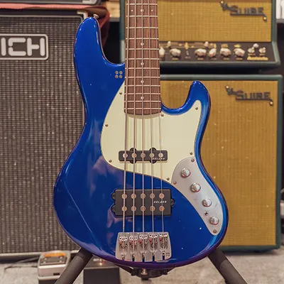 Sandberg 샌드버그 베이스기타 California TM5 (San Remo Blue / Soft Aged)