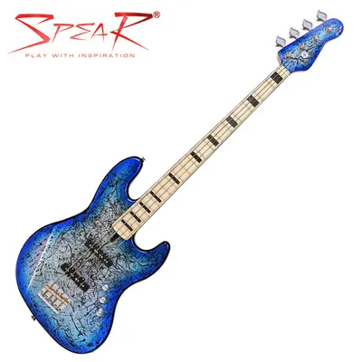 2026 NEW SPEAR!! Spear 스피어 일렉베이스 SAJ-250 Hologram Blue (M)