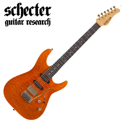 Schecter 쉑터 일렉기타 California Classic Transparent Amber