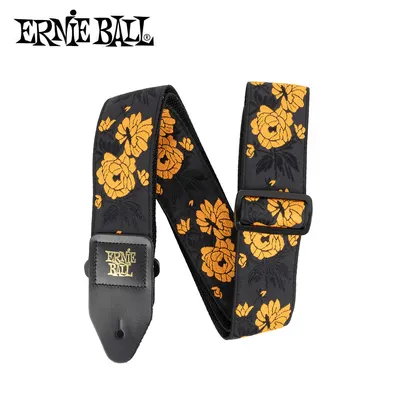 Ernie Ball 어니볼 스트랩 Classic Jacquard Strap Tangerine Rose (P05358)