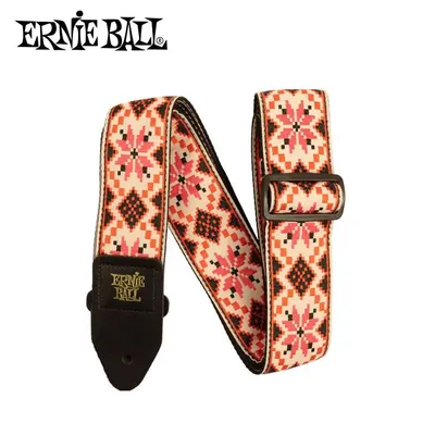 Ernie Ball 어니볼 스트랩 Classic Jacquard Strap Cinnamon Needlepoint (P05337)