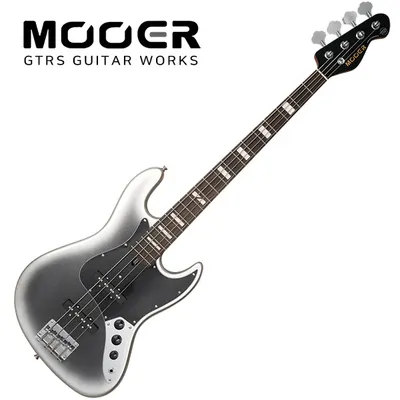 Mooer 베이스기타 MBJ412 DARK SILVER