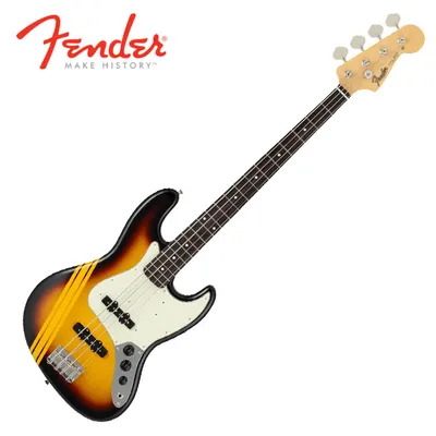 Fender JAPAN TRADNLII 2025 Collection 60s Jazz Bass 3-Ton Sunburst (538-2100-375)