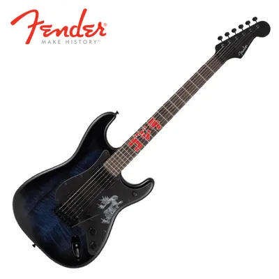 Fender JAPAN LIMITED EDITION Godzilla Stratocaster Blue (550-5700-899)