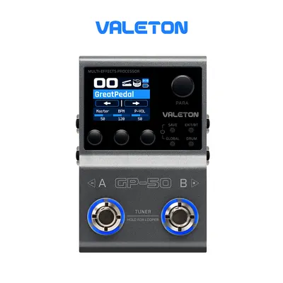 Valeton 베일톤 GP-50 멀티이펙트 프로세서 / Snaptone NAM & IR 로더