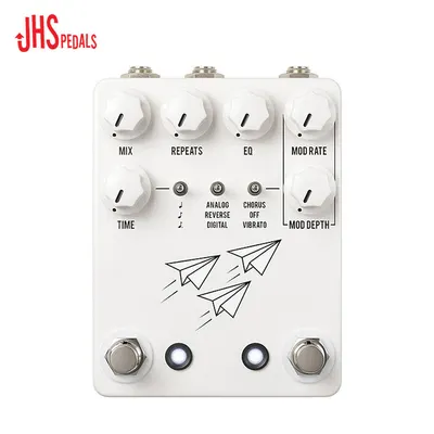 JHS 이펙터 Pedals Flight Delay 멀티 딜레이 (White)