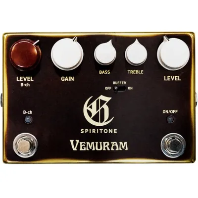 Vemuram 이펙터 Char Signature SPIRITONE Overdrive Pedal