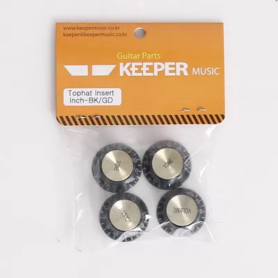 KeeperMusic Tophat Insert 노브 (inch타입)
