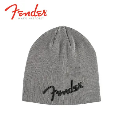 Fender 펜더 로고 비니 Logo Beanie Gray Heather (910-6111-708)