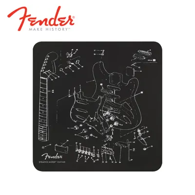 Fender 펜더 마우스패드 Mouse Pad Exploded Strat (910-6108-003)