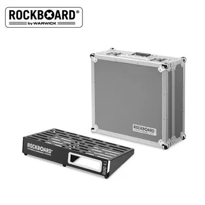 RockBoard 페달보드 Quad 4.1 with Flight Case (하드 케이스)